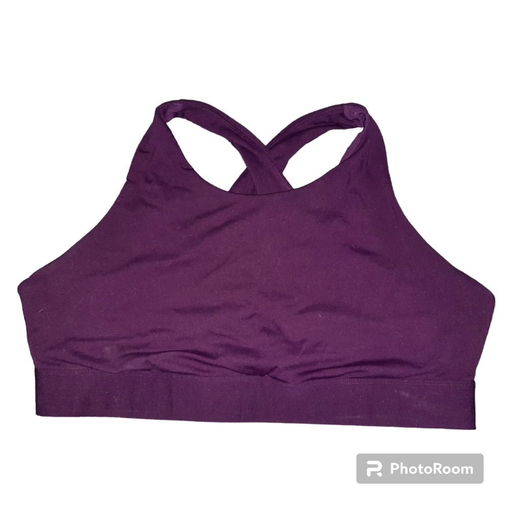 Fabletics Maroon Sports Bra